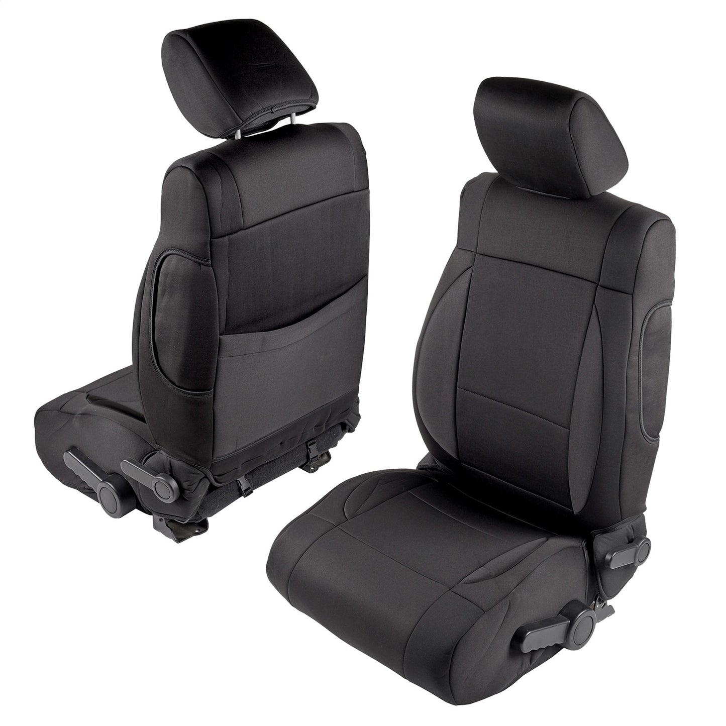 Smittybilt Neoprene Seat Cover Front/Rear Black/Black I 471401