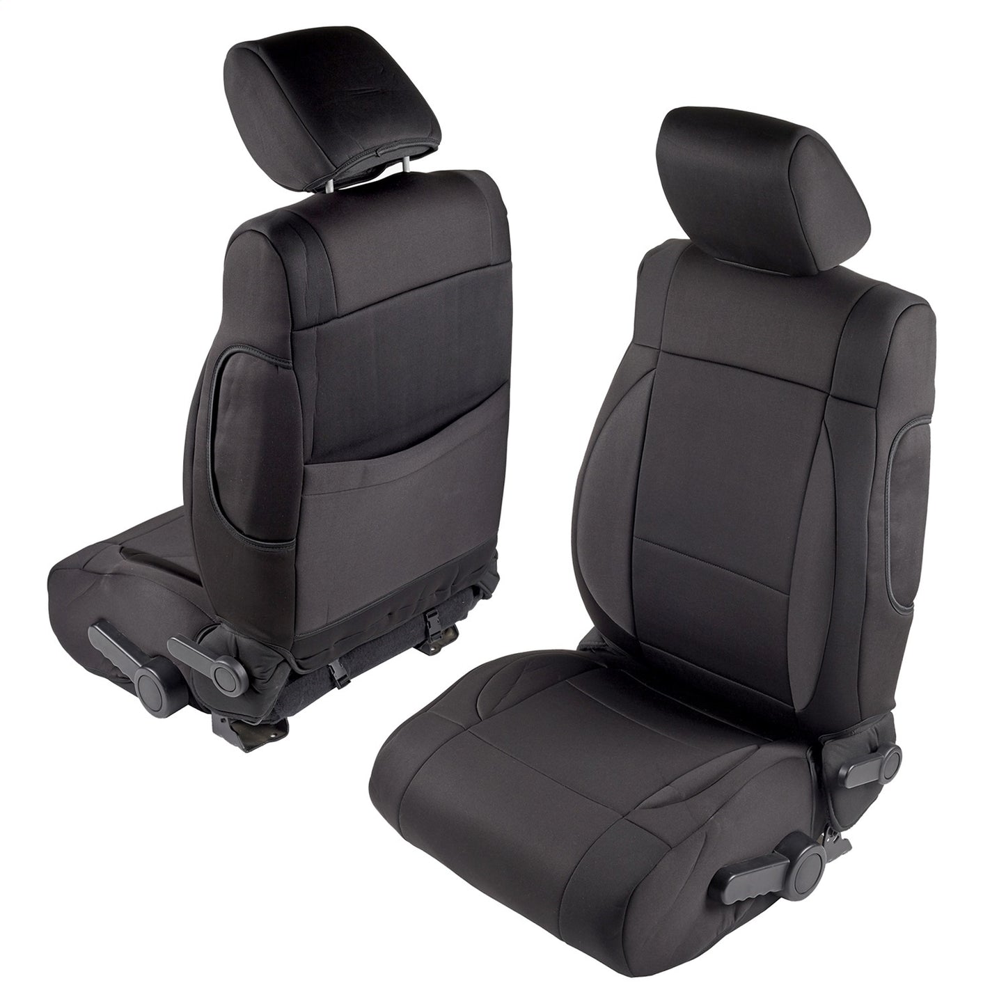 Smittybilt Neoprene Seat Cover Black/Black Front/Rear I 471601
