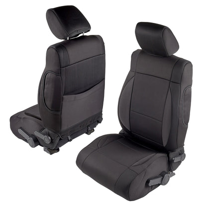 Smittybilt Neoprene Seat Cover Black/Black Front/Rear I 471601