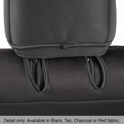 Smittybilt Neoprene Seat Cover Black/Red Front/Rear I 471630