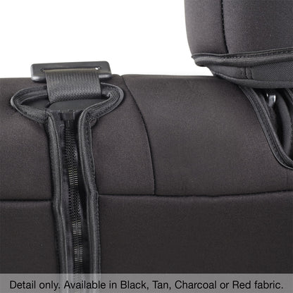 Smittybilt Neoprene Seat Cover Black/Red Front/Rear I 471630