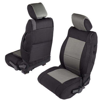 Smittybilt Neoprene Seat Cover Black/Charcoal Front/Rear I 471822