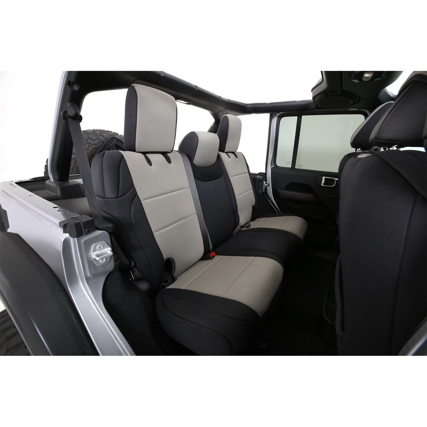 Smittybilt Neoprene Seat Cover Front and Rear GEN 1 Charcoal I 472122