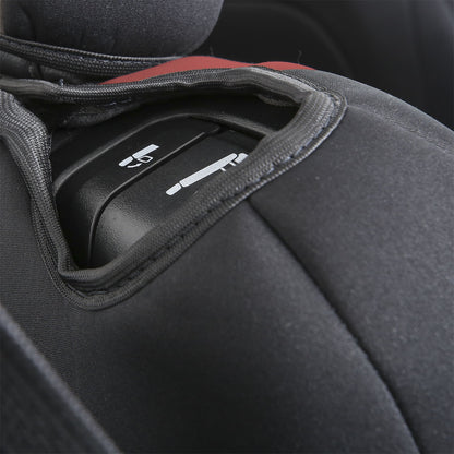 Smittybilt Neoprene Seat Cover Front and Rear GEN 1 Red I 472130