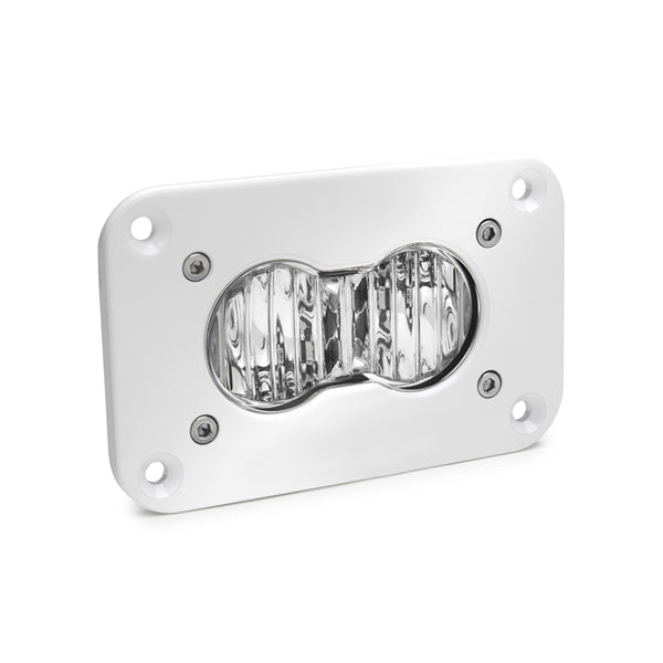 BAJA DESIGNS LED Work Light Flush Mount Clear Lens Wide Cornering Pattern White S2 Pro Baja Designs I 481005WT