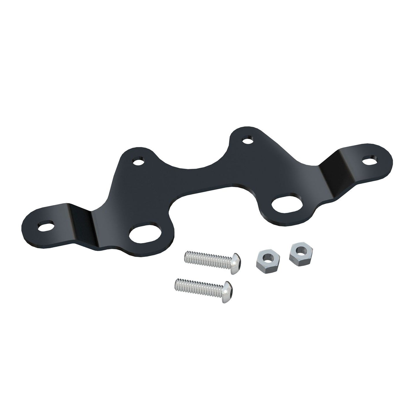 TeraFlex | 07-18 Wrangler JK Alpha License Plate & 3rd Brake Light Mount Kit No Lug Nuts TeraFlex | 4838165