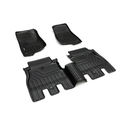 TeraFlex | 18-Up Wrangler JL 4 Door All-Weather Floor Liner Kit Front & Rear TeraFlex | 4841000