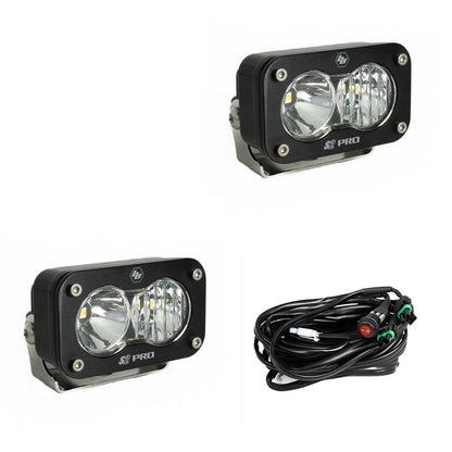 BAJA DESIGNS LED Light Pods Driving Combo Pattern Pair S2 Pro Series Baja Designs I 487803