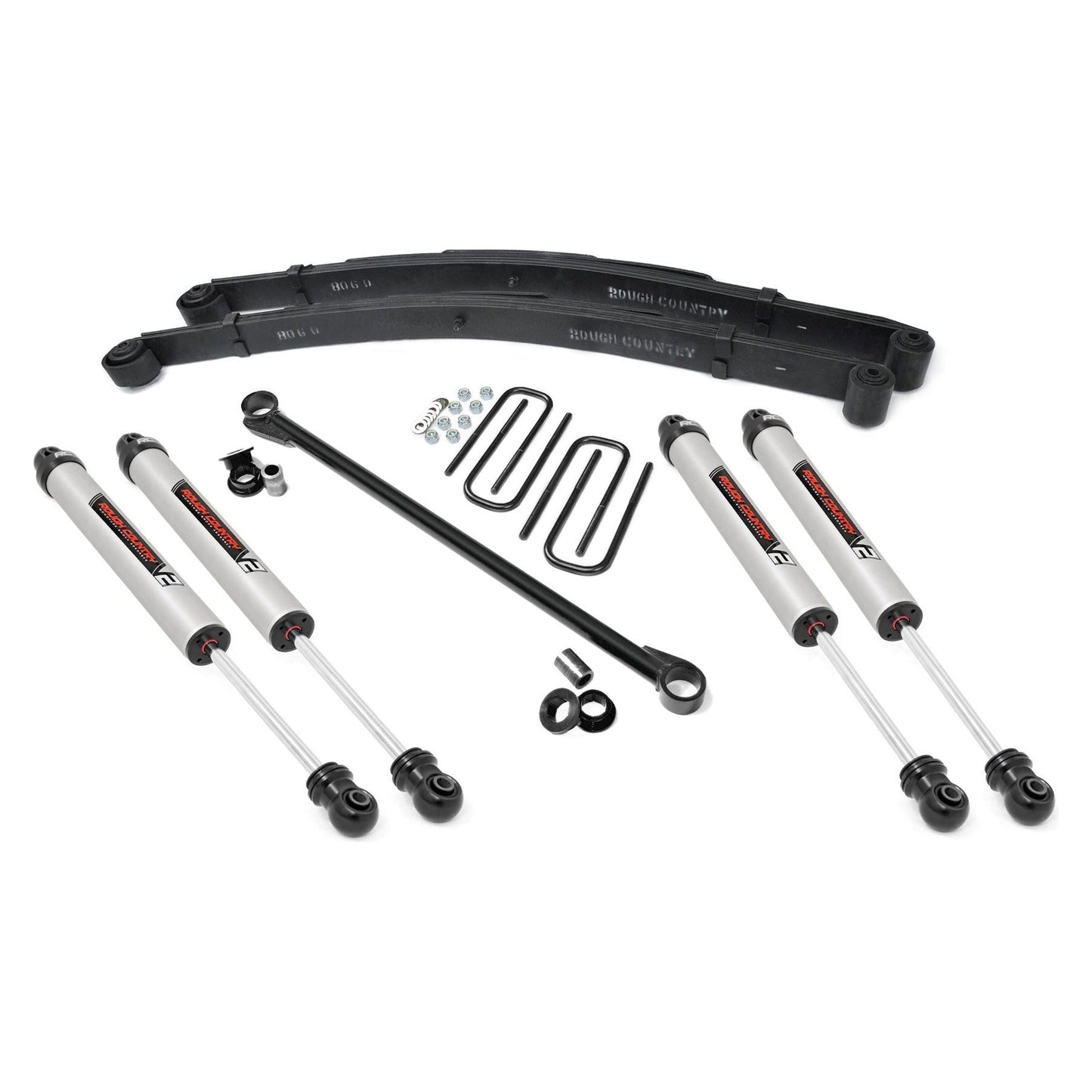 Rough Country V2 Monotube 2.5 Inch Leveling Kit I 48970