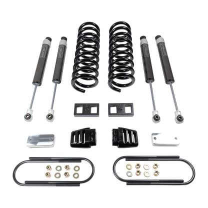 ReadyLIFT 3'' coil lift kit - front coils and rear blocks, radius arm drop brackets, Falcon shocks (3500) 49-19330