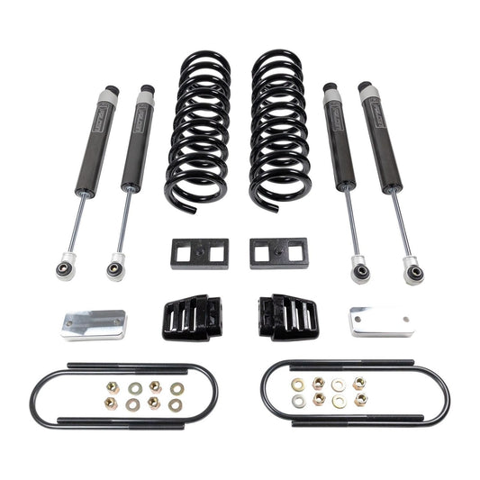ReadyLIFT 3'' coil lift kit - front coils and rear blocks, radius arm drop brackets, Falcon shocks (3500) 49-19330
