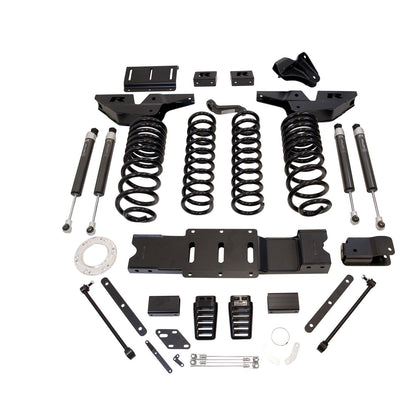ReadyLIFT 4.5'' coil lift kit - front and rear track bar brackets, front and rear coil springs w/ Falcon shocks (2500) 49-19420