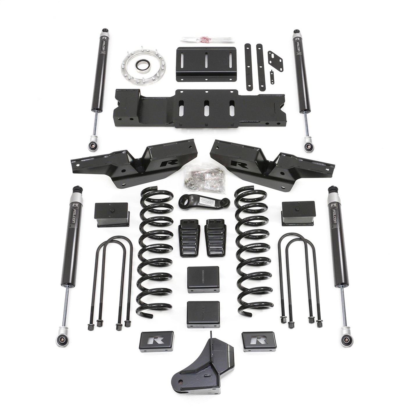 ReadyLIFT 6'' Lift Kit with Falcon Shocks with Ring and Crossmember High Output Diesel Motor (3500) 49-19631
