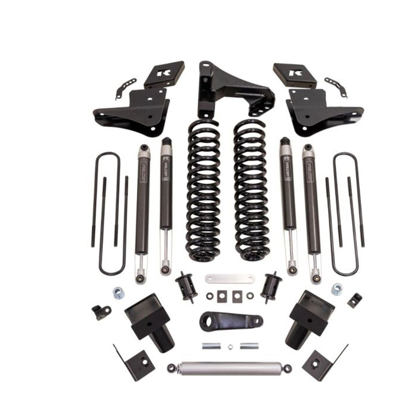 ReadyLIFT 6'' Coil Spring Lift Kit with Falcon 1.1 Monotube Front/Rear Shocks, Radius Drops, and Front Track Bar Bracket  (F250/F350 Diesel ) 49-23620