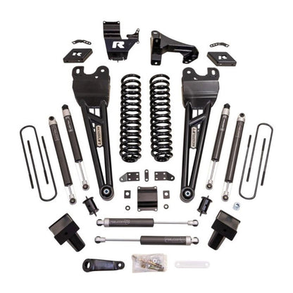 ReadyLIFT 6'' Coil Spring Lift Kit with Falcon 1.1 Monotube Front/Rear Shocks, Radius Arms, Dual Steering Stabilizer, and Front Track Bar Bracket  (F250/F350 Diesel ) 49-23621