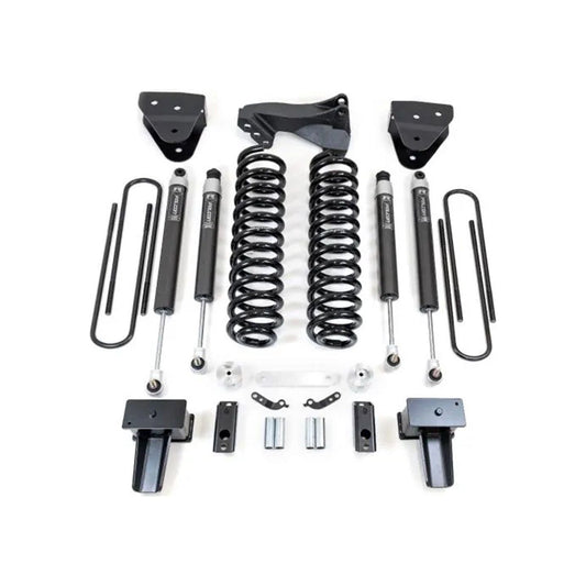ReadyLIFT 4'' Coil Spring Lift Kit with Falcon 1.1 Monotube Front/Rear Shocks and Front Track Bar Bracket  (F250/F350 Diesel ) 49-27420