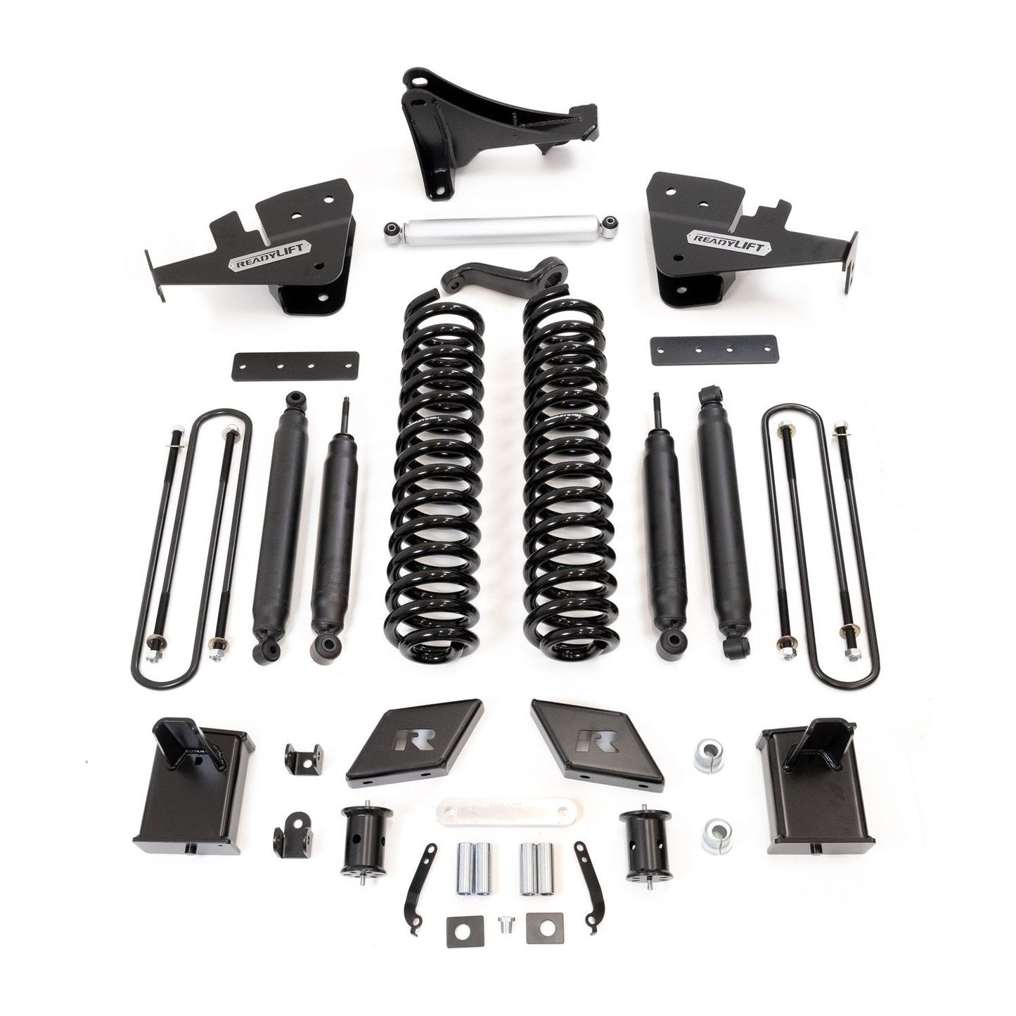 ReadyLIFT 7'' Coil Spring Lift Kit with SST3000 Front/Rear Shocks and Front Track Bar Bracket  (F250 Diesel ) 49-27700