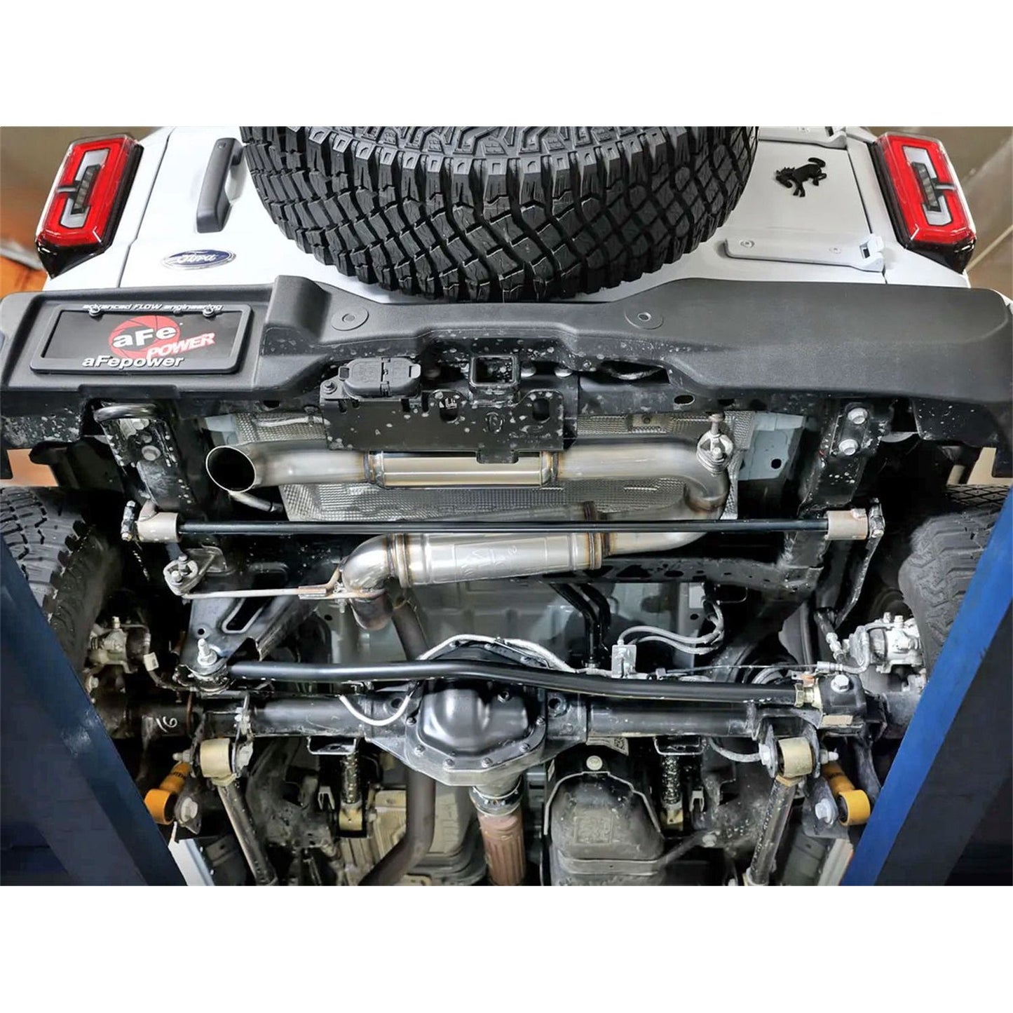 ROCKJOCK 21-C Bronco Axle-Back Exhaust System- High-Clearance I 49-43147