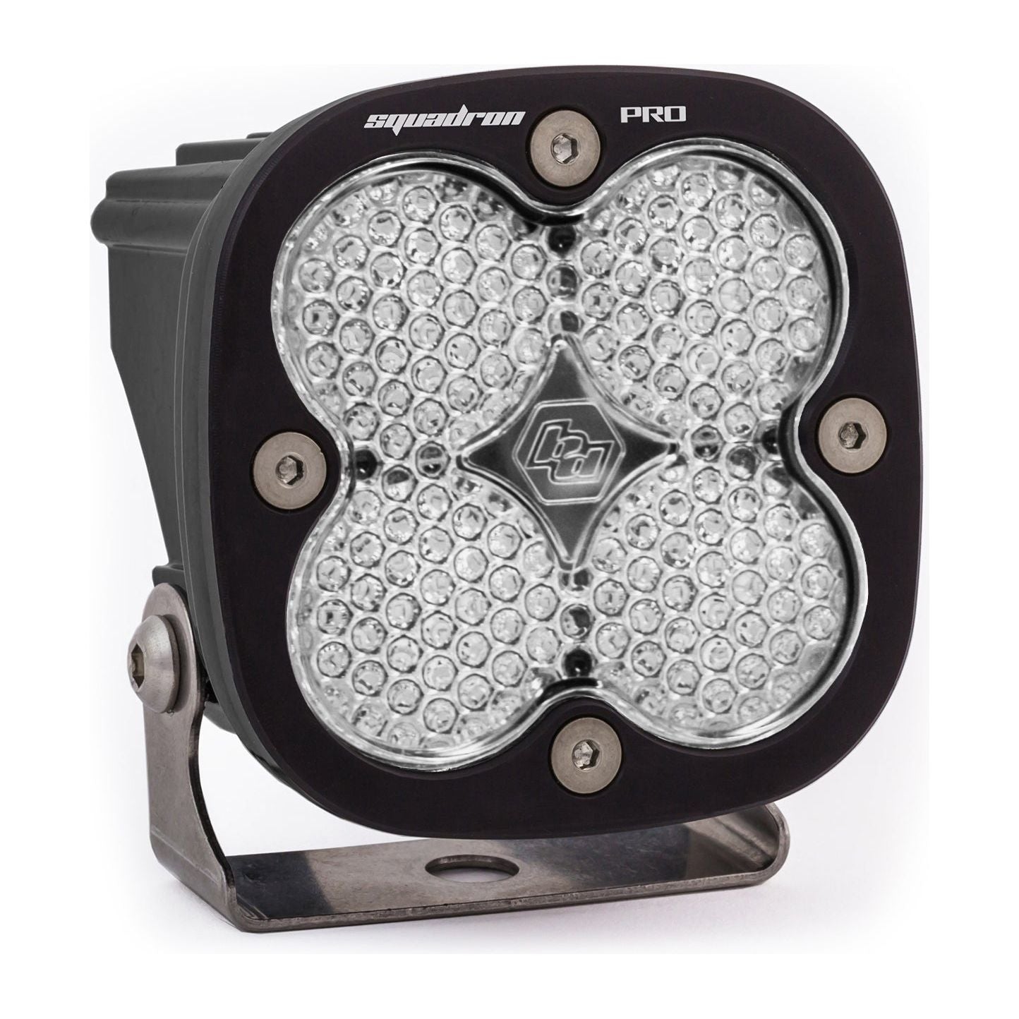 BAJA DESIGNS LED Light Pod Black Clear Lens Work/Scene Pattern Squadron Pro Baja Designs I 490006