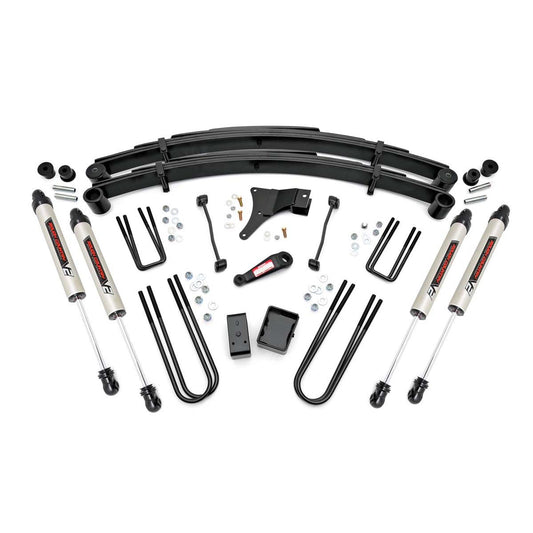 ROUGH COUNTRY 6 Inch Lift Kit | Rear Blocks | V2 | Ford F-250/F-350 Super Duty 4WD (1999) | 49370