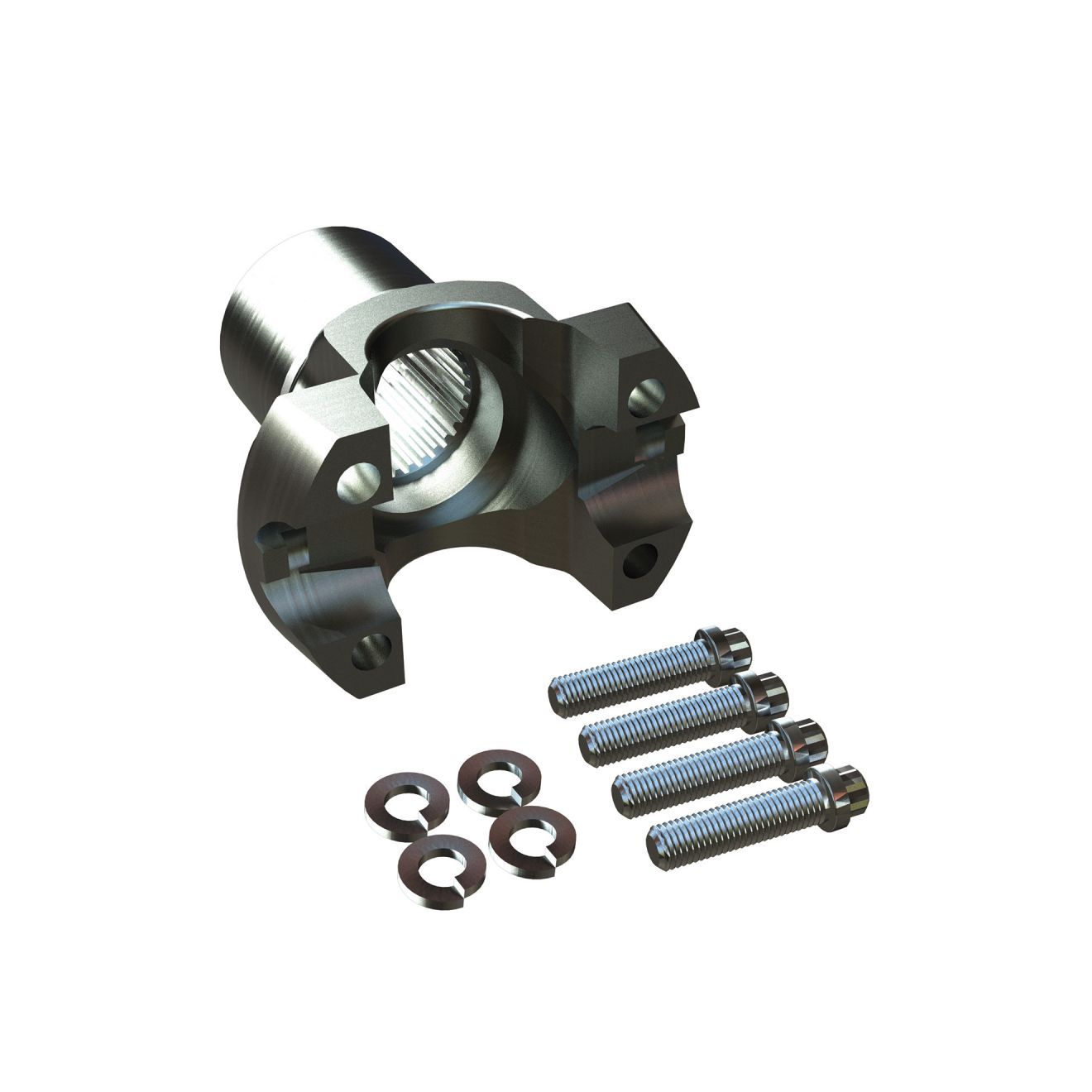 TeraFlex | 07-18 Wrangler JK Transfer Case Output Yoke U-Bolt Conversion Kit Each TeraFlex | 4949100