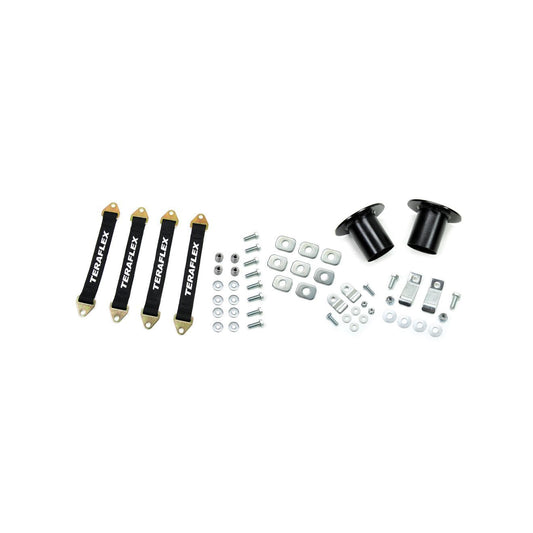TeraFlex | 07-18 Wrangler JK Prerunner Suspension Limit Strap & Coil Spring Retainer Kit 3-4 Inch Lift TeraFlex | 4957000