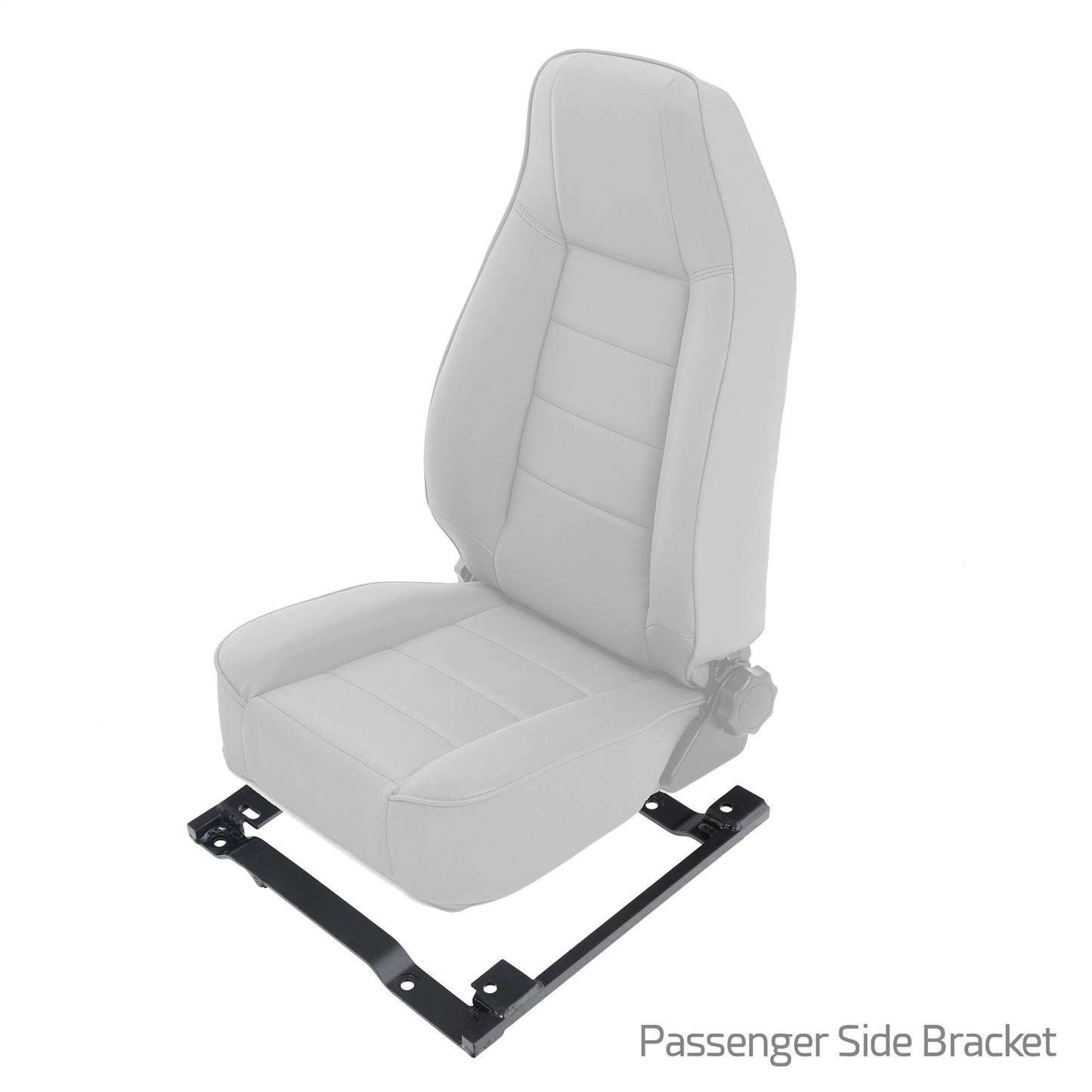 Smittybilt Smittybilt Seat Adapter Bracket Front Passenger Side No Drill Installation Fits All Smittybilt Seats Except XRC I 49901