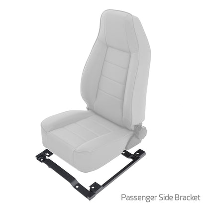 Smittybilt Smittybilt Seat Adapter Bracket Front Passenger Side No Drill Installation Fits All Smittybilt Seats Except XRC I 49901