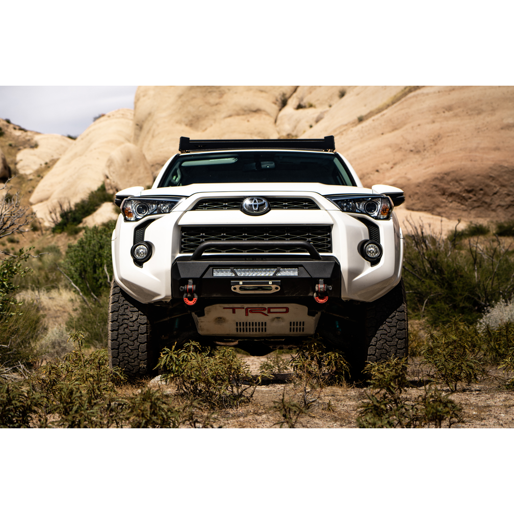 Body Armor 4x4 2014-2024 TOYOTA 4RUNNER HILINE FRONT WINCH BUMPER TR-19339