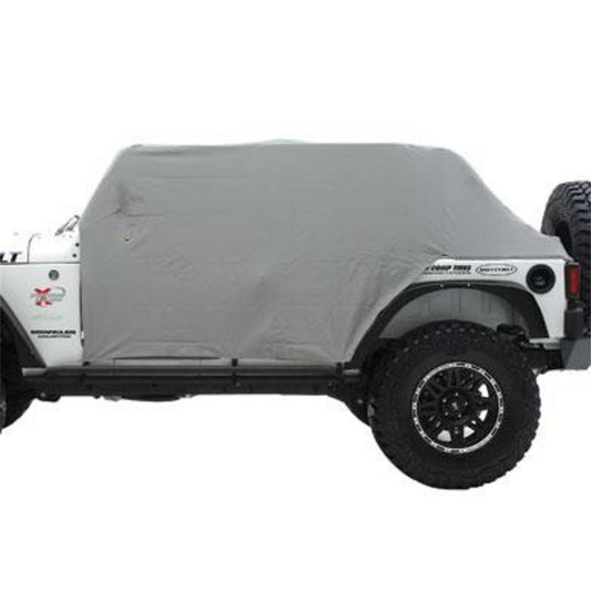 Smittybilt Cab Cover Water Resistant w/Door Flaps Gray I 1059