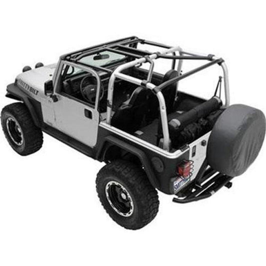 Smittybilt SRC Roll Cage Kit 8 pc. Gloss Black I 76901