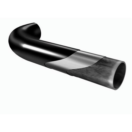 Smittybilt Sure Step Side Bar Black Powder Coat 3 in. No Drill Installation I JN47-S2B