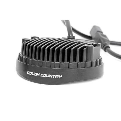 ROUGH COUNTRY 4 Inch Chrome Series LED Light | Round | Pair | 70804