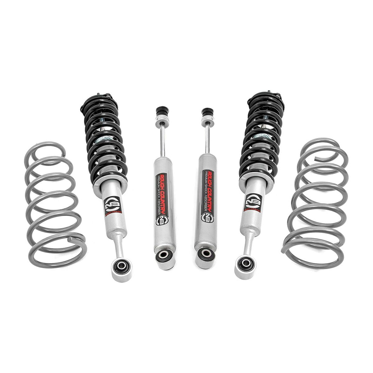 Rough Country N3 Struts w/N3 Rear Shocks 2 Inch Lift Kit I 76731