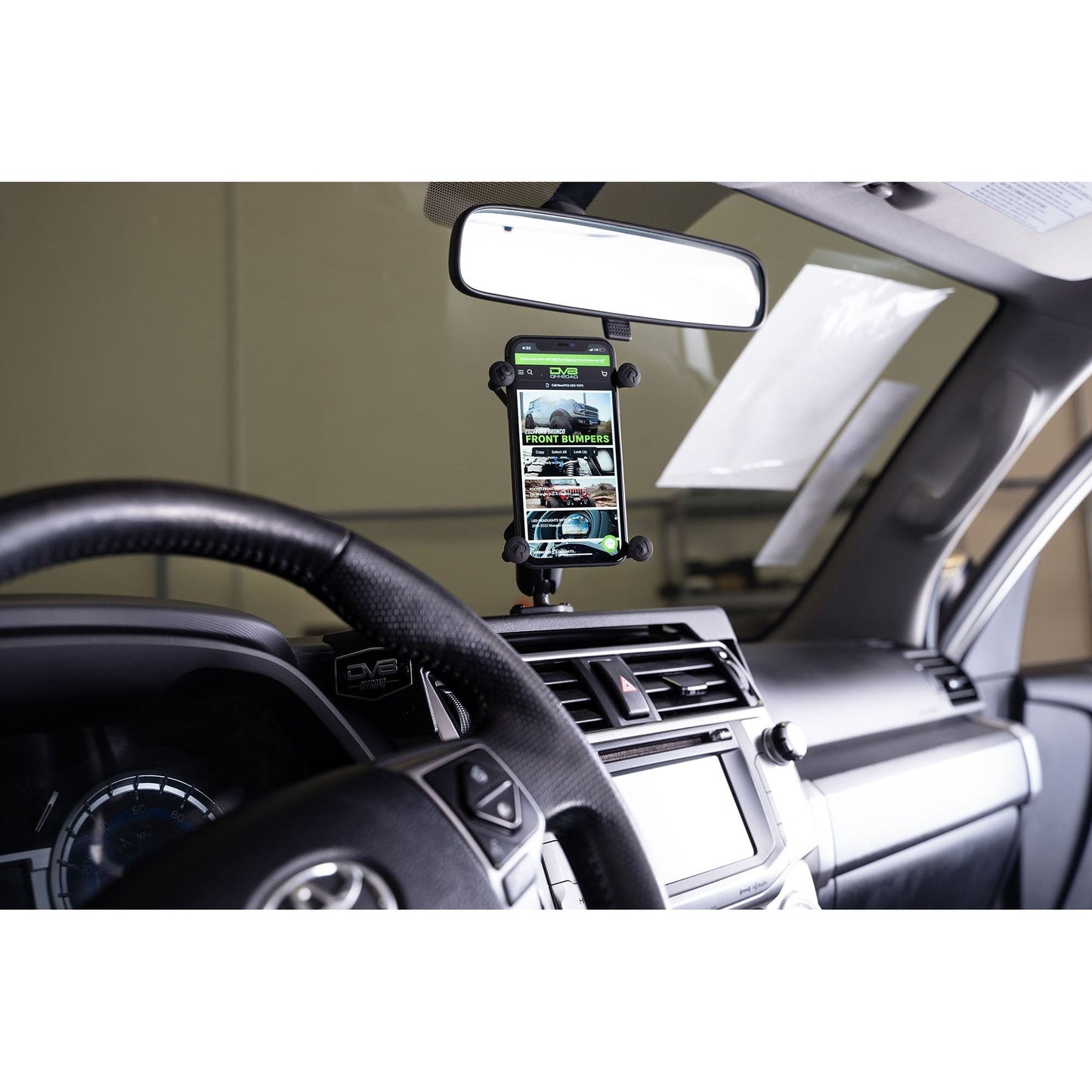 DV8 Off-Road 2010-2023 Toyota 4Runner | Digital Device Dash Mount C3| DMT3-01