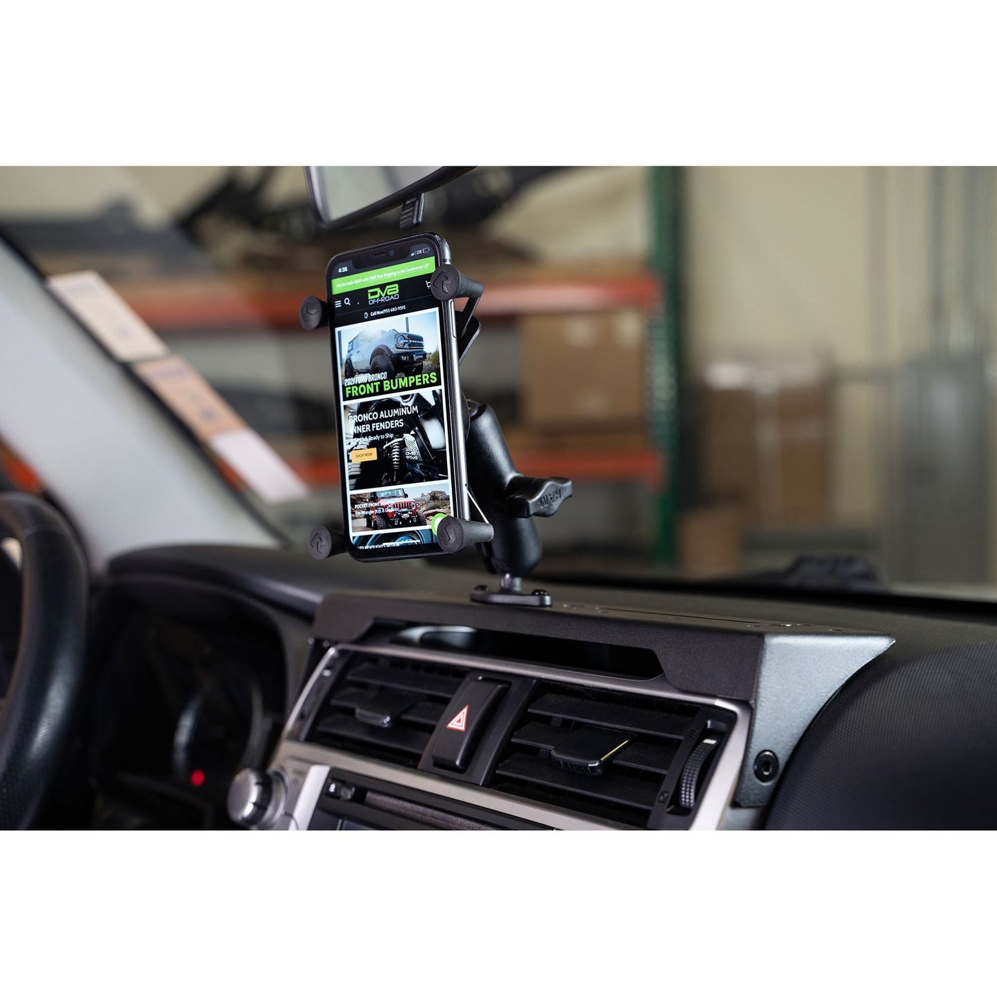 DV8 Off-Road 2010-2023 Toyota 4Runner | Digital Device Dash Mount C3| DMT3-01