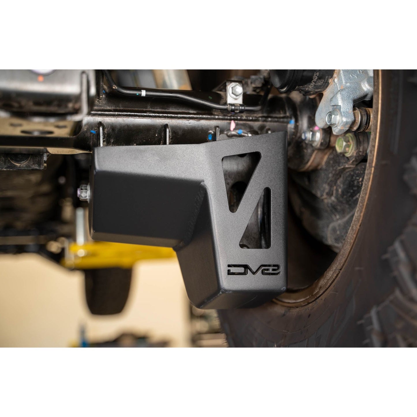 DV8 Off-Road 2024 Toyota Tacoma | Rear Shock & Link Skid Plates C3| SPTT1-06