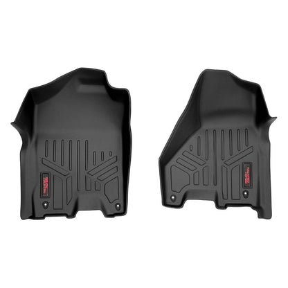 ROUGH COUNTRY Floor Mats | Front | Crew/Mega Cab | Ram 1500/2500/3500 2WD/4WD (2012-2018 & Classic) | M-3141
