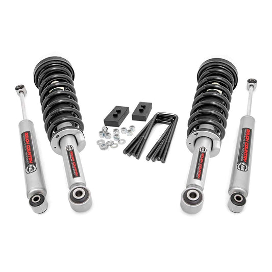 ROUGH COUNTRY 2 Inch Lift Kit | N3 Struts/N3 | Ford F-150 4WD (2009-2013) | 50004