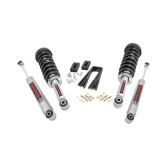 Rough Country N3 Struts w/N3 Rear Shocks 2 Inch Lift Kit I 50006