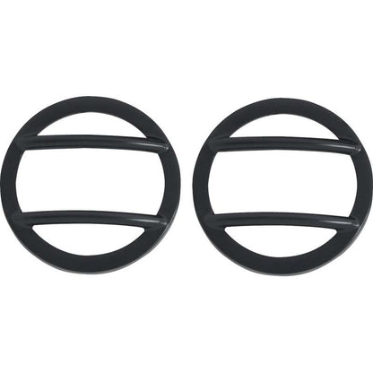 KENTROL Jeep JK Side Marker Covers Pair 07-18 Wrangler JK Powdercoat Black Kentrol  50008