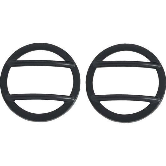 KENTROL Jeep JK Side Marker Covers Pair 07-18 Wrangler JK Powdercoat Black Kentrol  50008