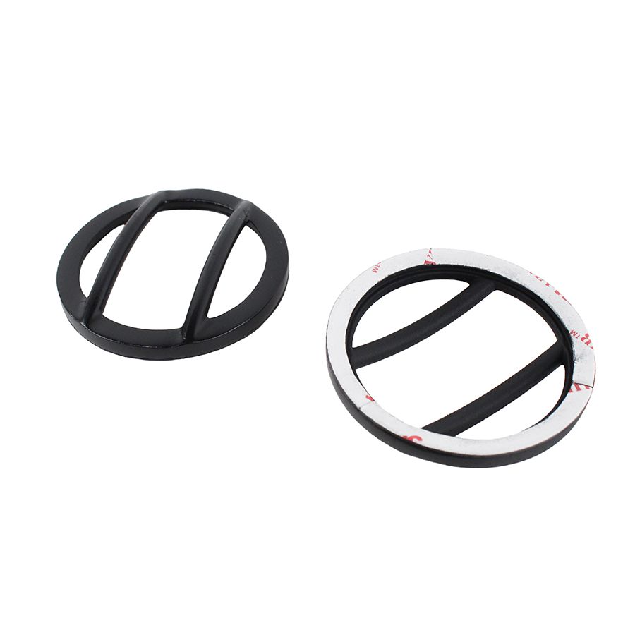 KENTROL Jeep JK Side Marker Covers Pair 07-18 Wrangler JK Powdercoat Black Kentrol  50008