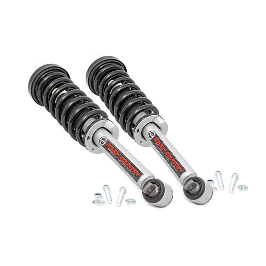 ROUGH COUNTRY N3 Leveling Struts | 2 Inch | Loaded Strut | Ford Ranger 4WD (2019-2023) | 501078