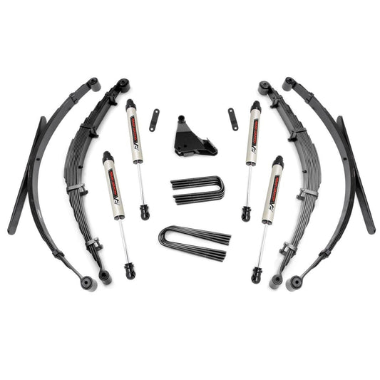 ROUGH COUNTRY 4 Inch Lift Kit | Rear Springs | V2 | Ford F-250/F-350 Super Duty 4WD (99-04) | 50170