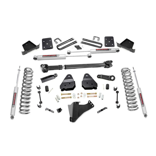 ROUGH COUNTRY 6 Inch Lift Kit | Diesel | No OVLD | D/S | Ford F-250/F-350 Super Duty (17-22) | 50421