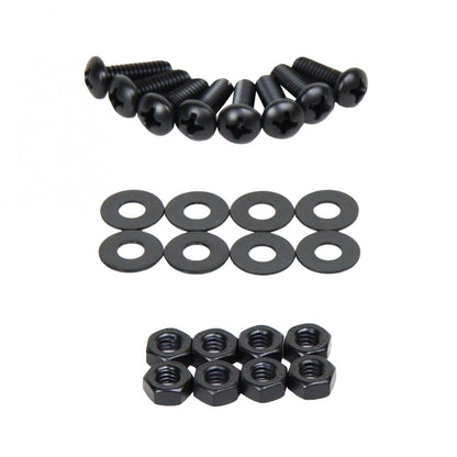 KENTROL Jeep CJ/YJ Hood Catch Pair 55-95 CJ and Wrangler YJ Powdercoat Black Kentrol  50401