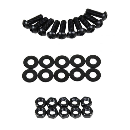 KENTROL Jeep CJ/YJ Hood Hinge Pair 55-95 CJ and Wrangler YJ Powdercoat Black Kentrol  50402