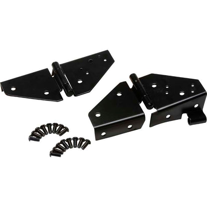 KENTROL Jeep CJ/YJ Windshield Hinge Pair 76-95 CJ and Wrangler YJ Powdercoat Black Kentrol  50403