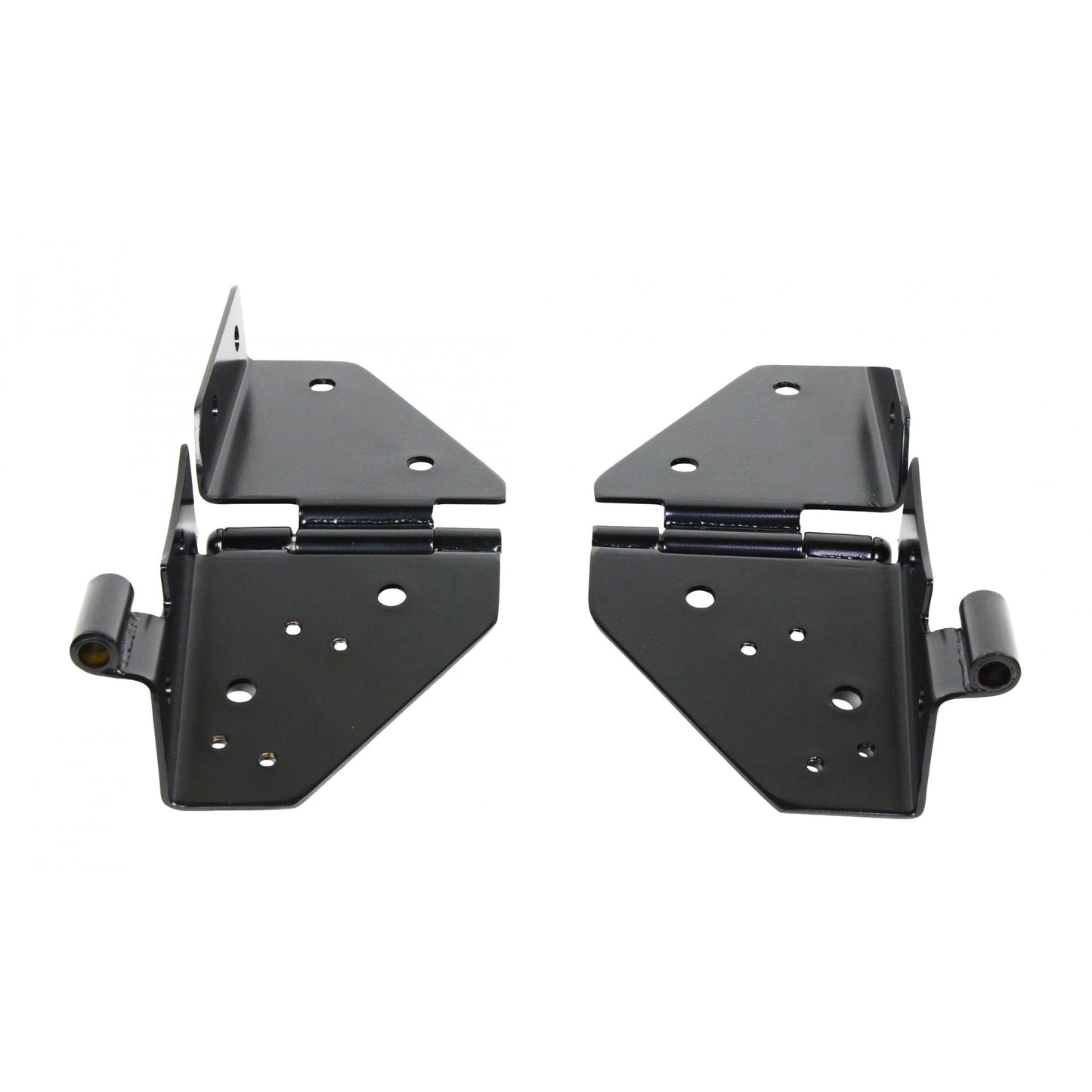 KENTROL Jeep CJ/YJ Windshield Hinge Pair 76-95 CJ and Wrangler YJ Powdercoat Black Kentrol  50403